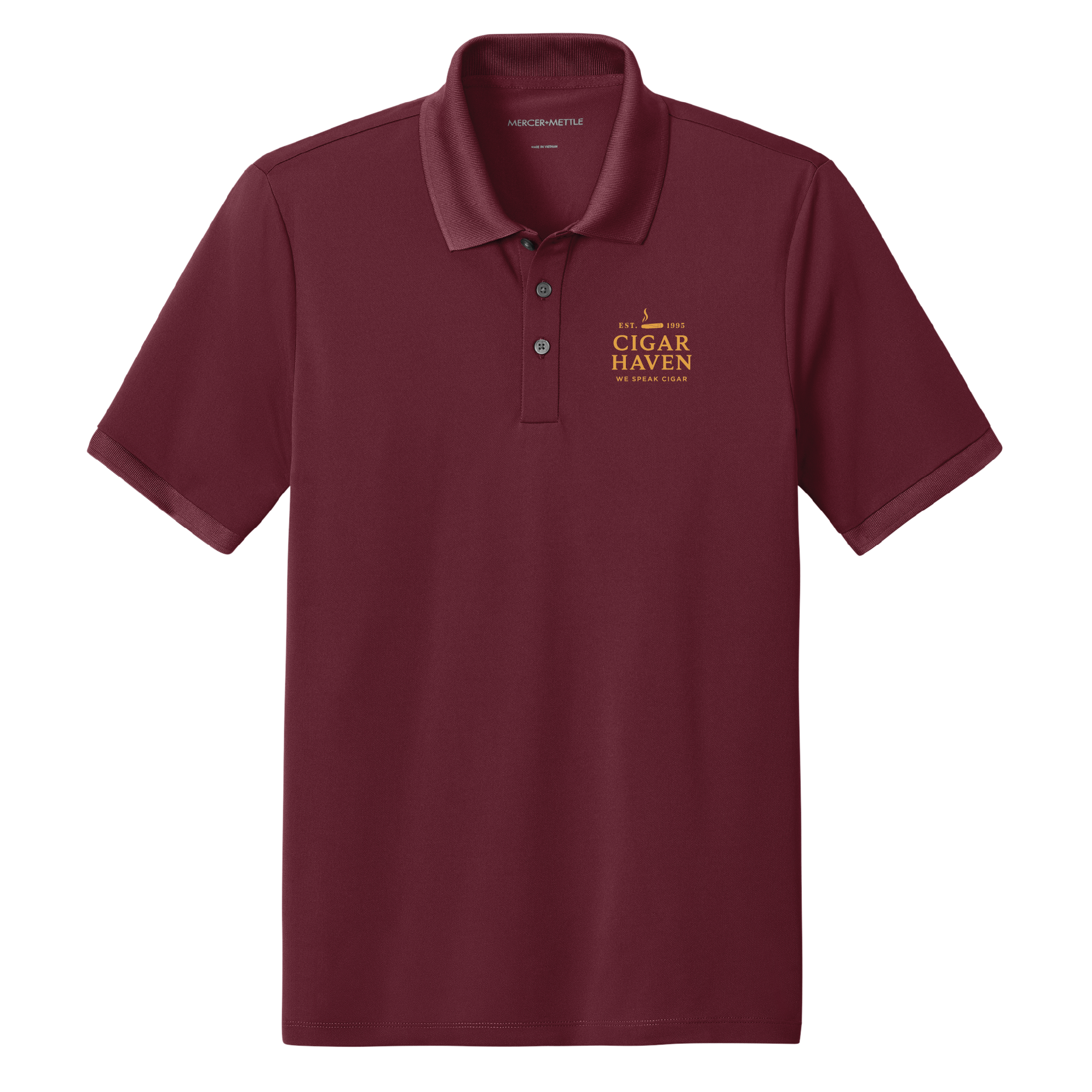 Cigar Haven performance polo